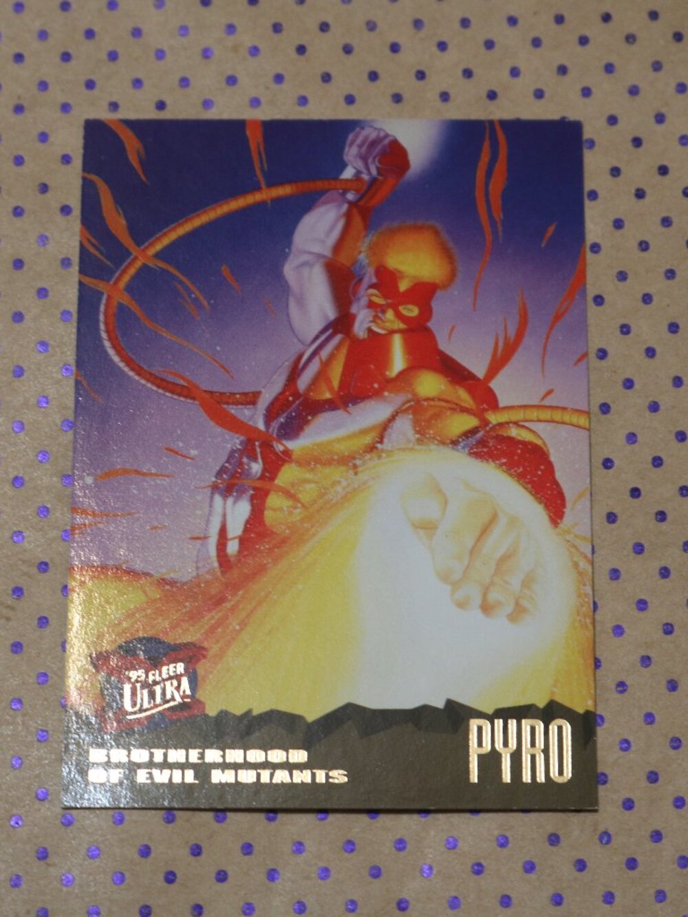Pyro #60 Marvel Card (1994)
